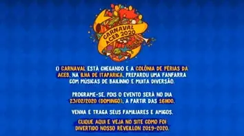 Carnaval ACEB 2020