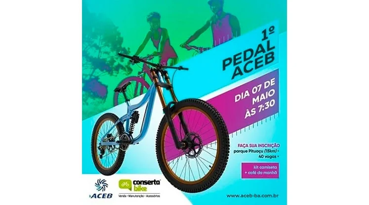 1° Pedal ACEB em Parceria com a Loja Conserta Bike Boca do Rio - 07/05