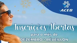 Inscriçoes para o mês de dezembro e Réveillon